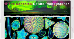 Desktop Screenshot of canadiannaturephotographer.com
